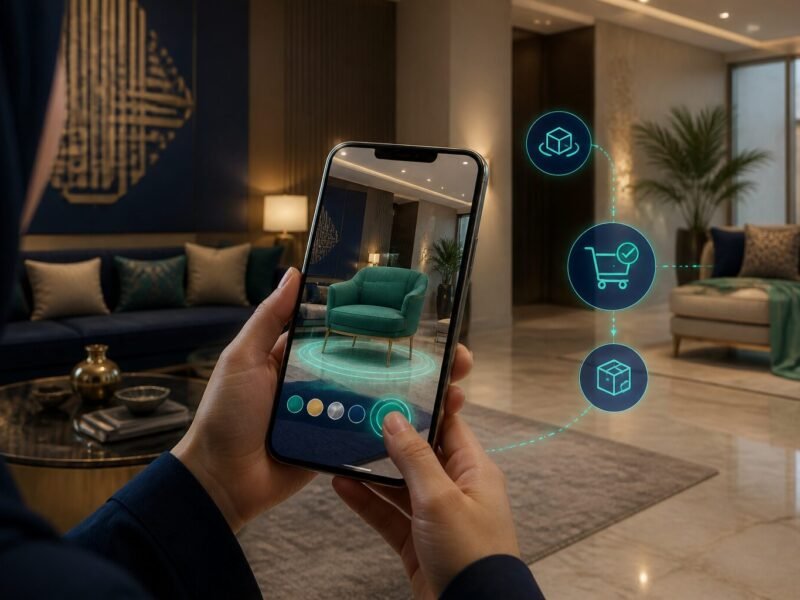 دليل تطبيقي: كيف تبني تجربة واقع معزز (AR) في 30 يوماً لزيادة المبيعات بنسبة 200% بدون برمجة